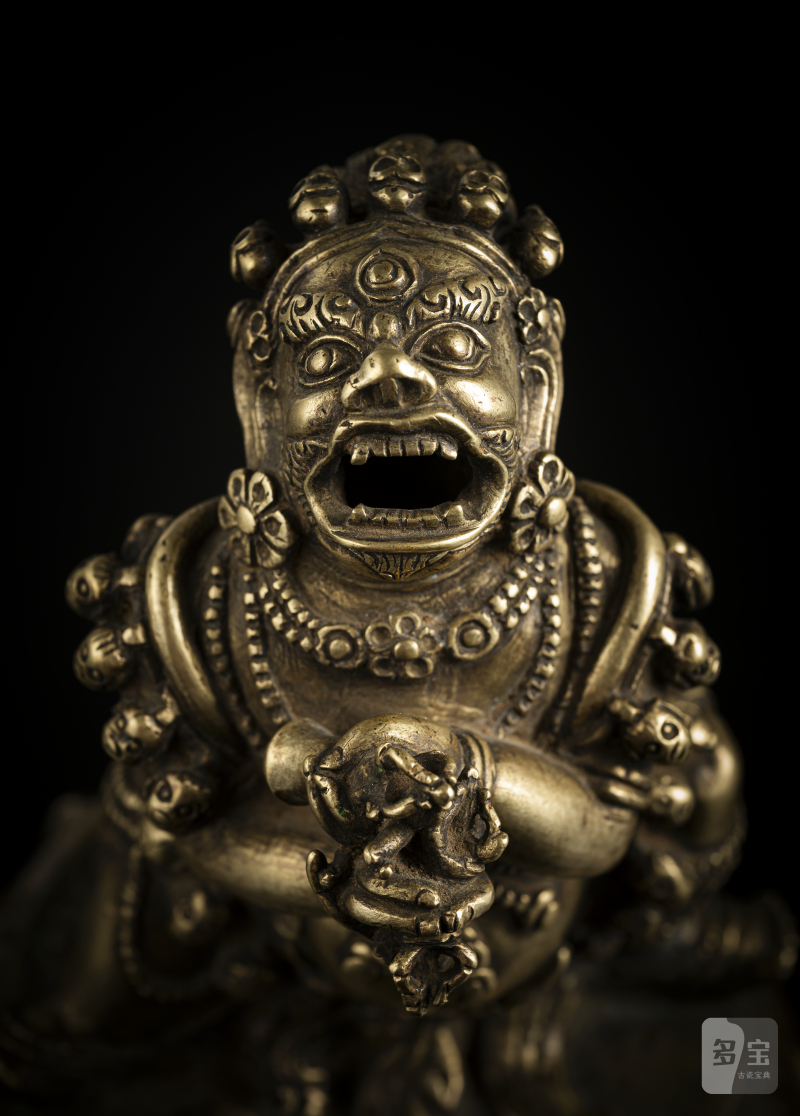 A BRONZE FIGURE OF DHAKA - 图5
